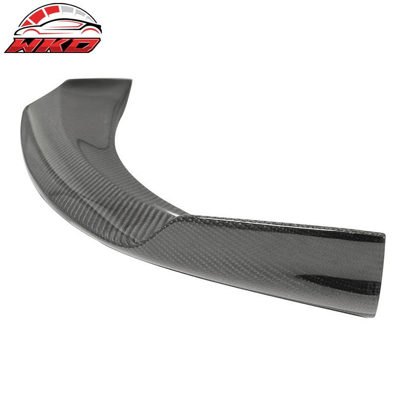 Fits 13-16 Mercedes-Benz CLA C117 PIE Front Bumper Lip Winglets CF 2PCS