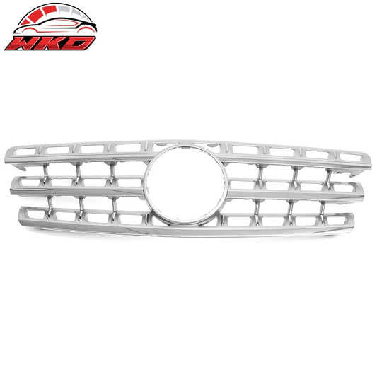 Wholesale 09-11 Mercedes-Benz ML Class W164 Chrome Front Upper Grille Replacement - Wikond Auto