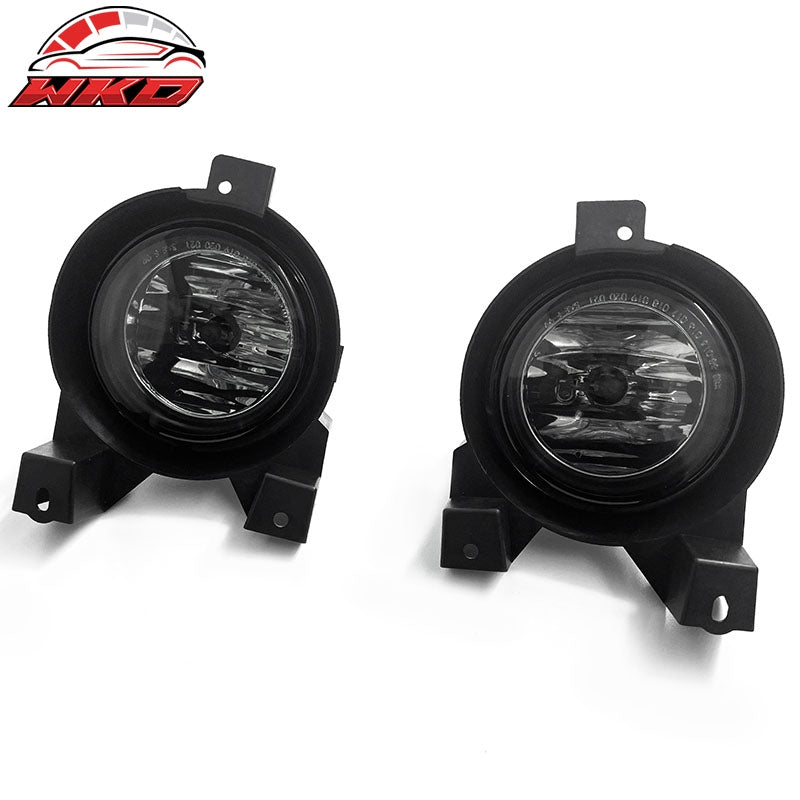 Fits 02-05 Mercury Mountaineer Front Bumper Fog Lights Lamps W/Wiring Smoke Lens