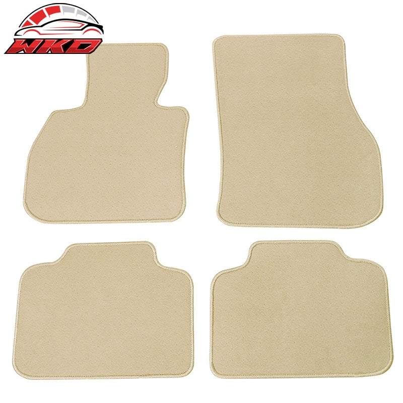 Wholesale 17-24 Mini Cooper Countryman Nylon Floor Mats Liner Beige Front Rear Carpet