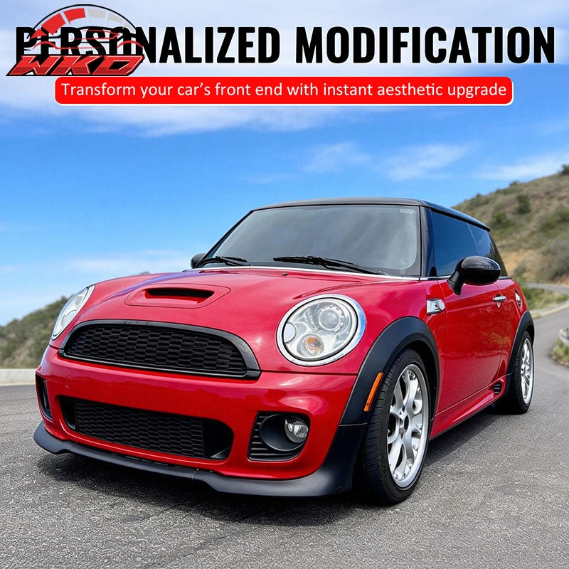 For 08-15 Mini Cooper S JCW R55 R56 R57 R58 R59 Matte Black Front Grille w/Frame
