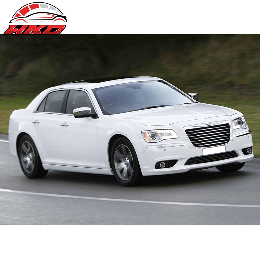 For 05-10 Chrysler 300 300C 06-10 Dodge Charger Magnum Side Mirror Cover Cap 2PC