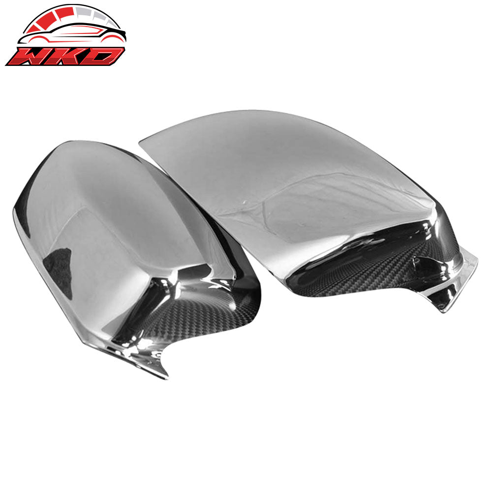 For 05-10 Chrysler 300 300C 06-10 Dodge Charger Magnum Side Mirror Cover Cap 2PC