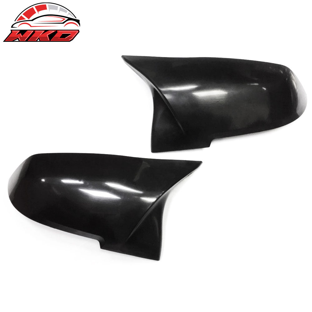 Fits 09-15 BMW E84 X1 OE Replacement M Sports Upgrade Matte Black Mirror Cover