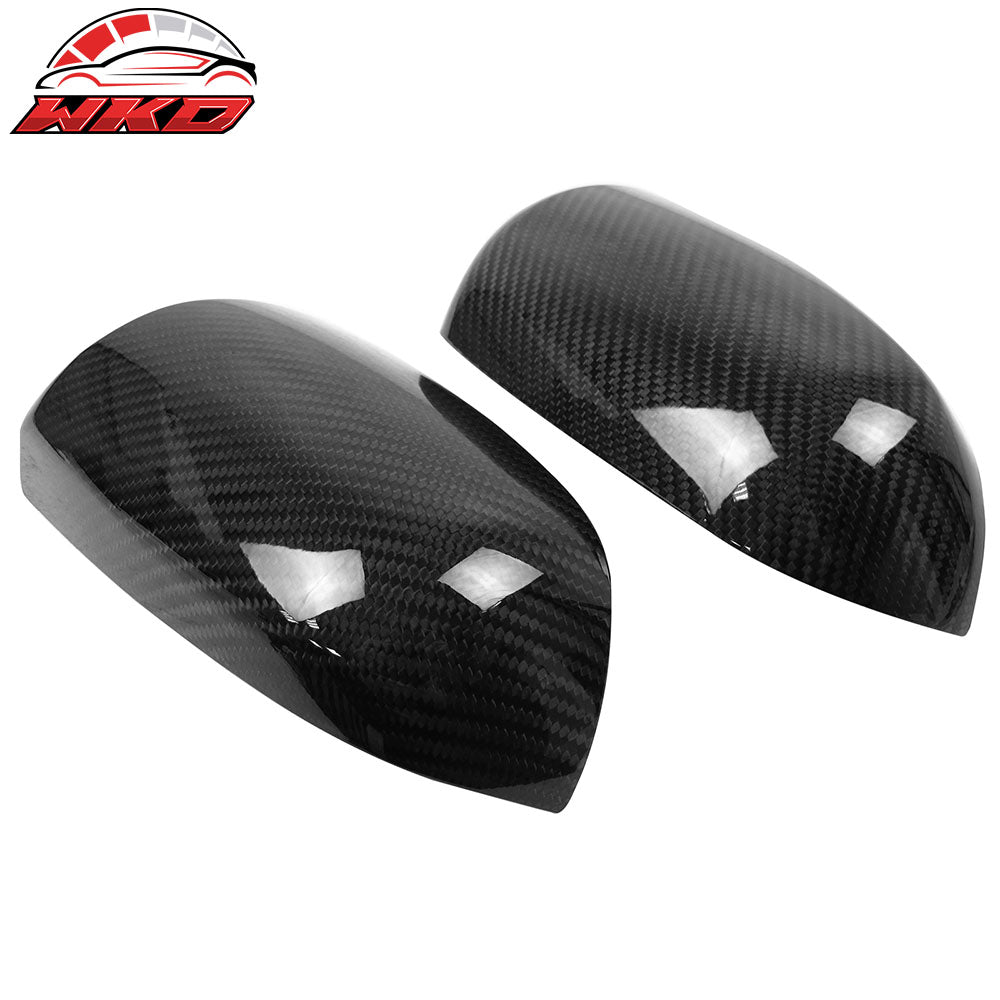 Closeout! Fits 05-08 Audi A4 A6 Mirror Covers Carbon Fiber OE Side Rear View Cap