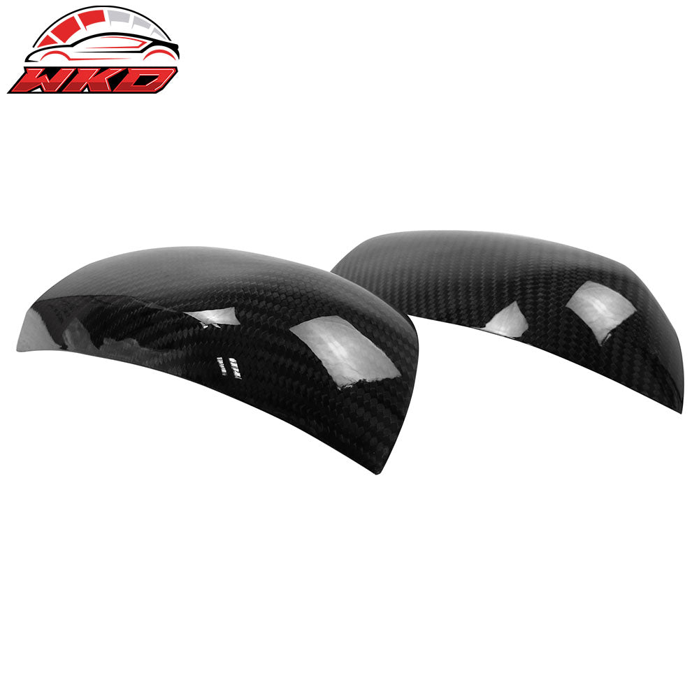 Closeout! Fits 05-08 Audi A4 A6 Mirror Covers Carbon Fiber OE Side Rear View Cap