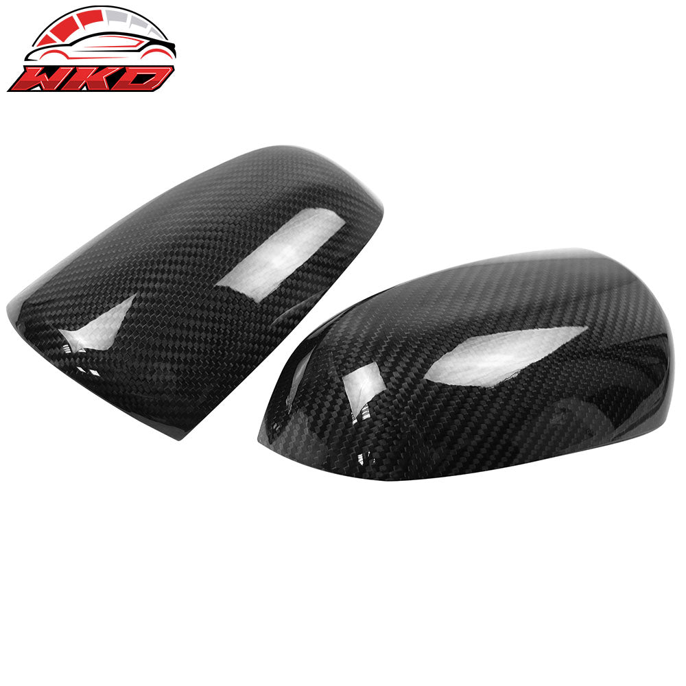 Closeout! Fits 05-08 Audi A4 A6 Mirror Covers Carbon Fiber OE Side Rear View Cap