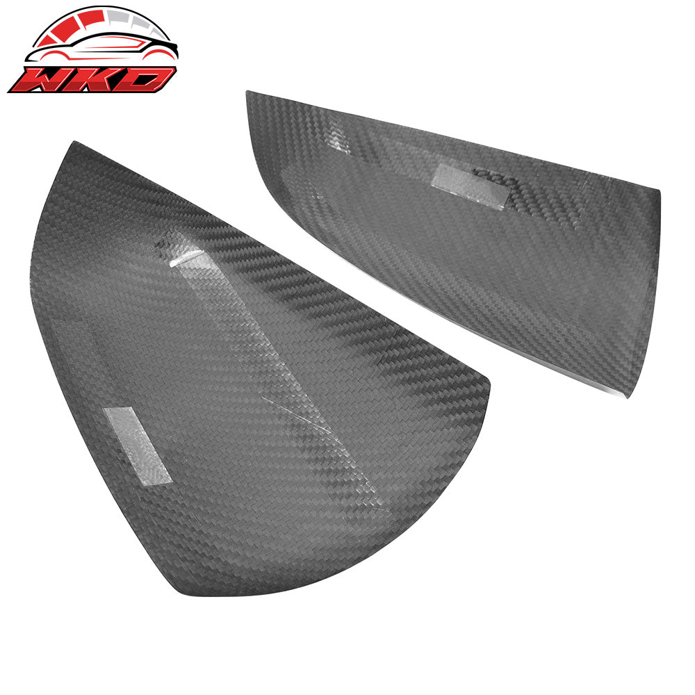 Closeout! Fits 05-08 Audi A4 A6 Mirror Covers Carbon Fiber OE Side Rear View Cap