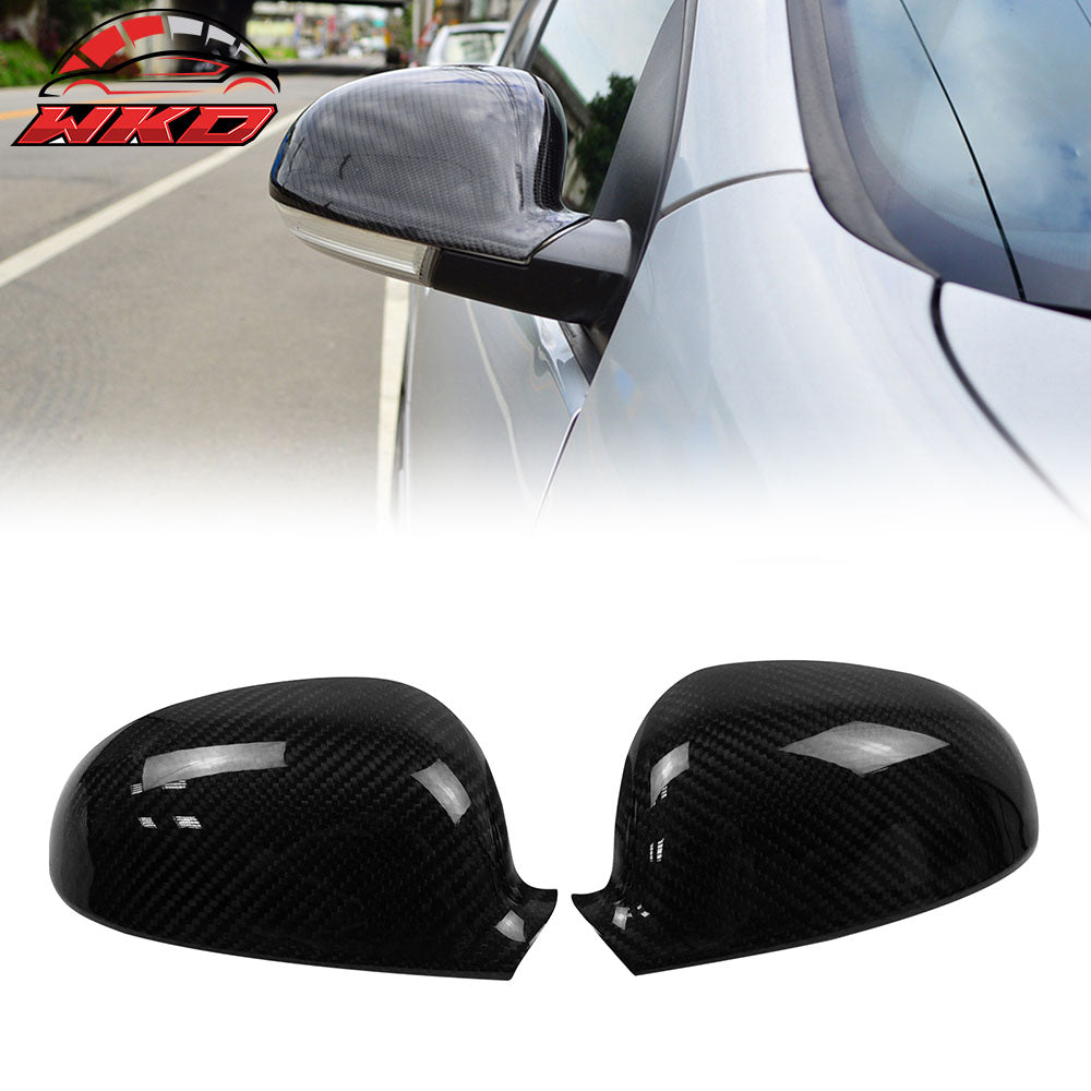 Closeout! Fits 05-06 Volkswagen VW Golf MK5 Side Mirror Covers Caps Carbon Fiber