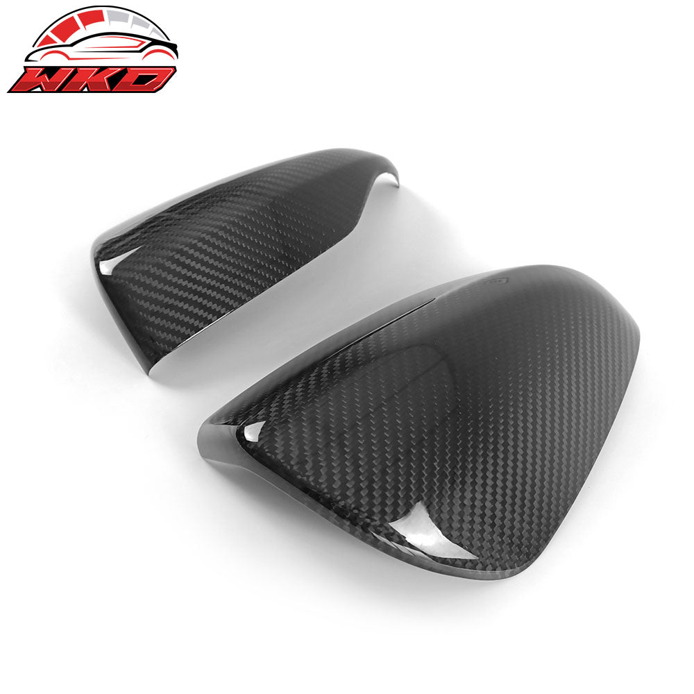 Fits 22-25 Subaru WRX 5th Rear View Mirror Covers Trim Added on Carbon Fiber CF