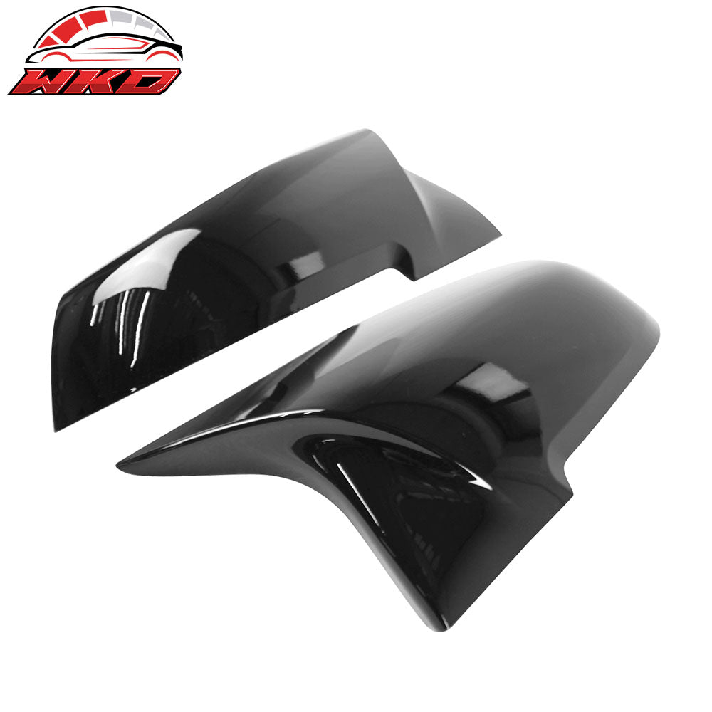 Fits BMW E84 F20 F22 F32 F33 M4 2PCS Replacement Side Mirror Covers Gloss Black