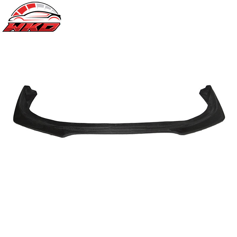 Fits 08-15 Mitsubishi Lancer EVO X RA Style Front Bumper Lip Matte Carbon Fiber