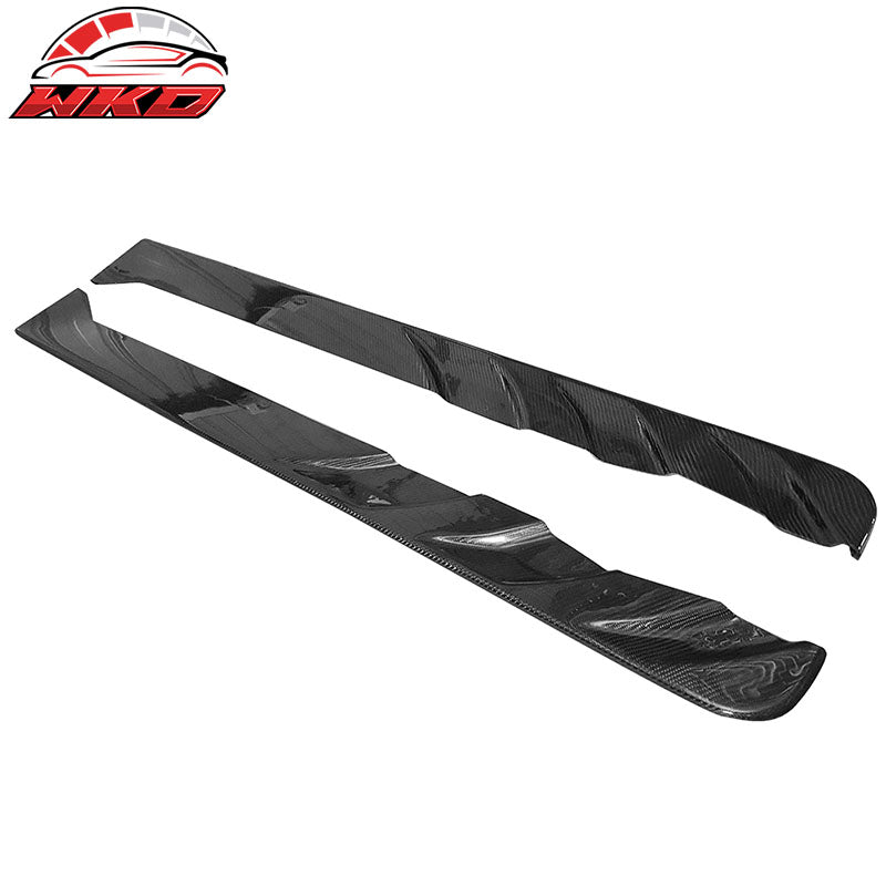Wholesale 08-16 Mitsubishi Lancer EVO X Jun Style Side Skirts - Carbon Fiber CF
