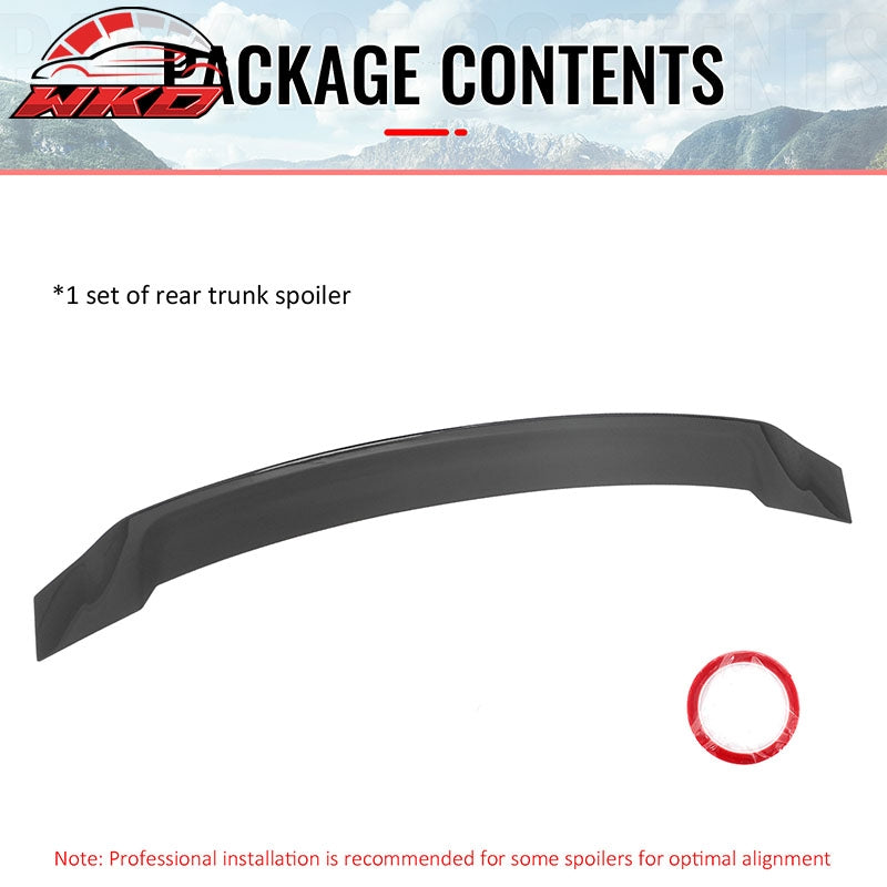 Wholesale 08-17 Mitsubishi Lancer EVO X 10 R Style Gloss Black Rear Trunk Spoiler ABS - Wikond Auto