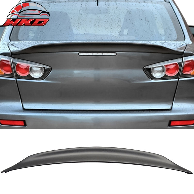 Wholesale 08-17 Mitsubishi Lancer EVO X 10 Sedan RS Style Trunk Spoiler Lip Unpainted