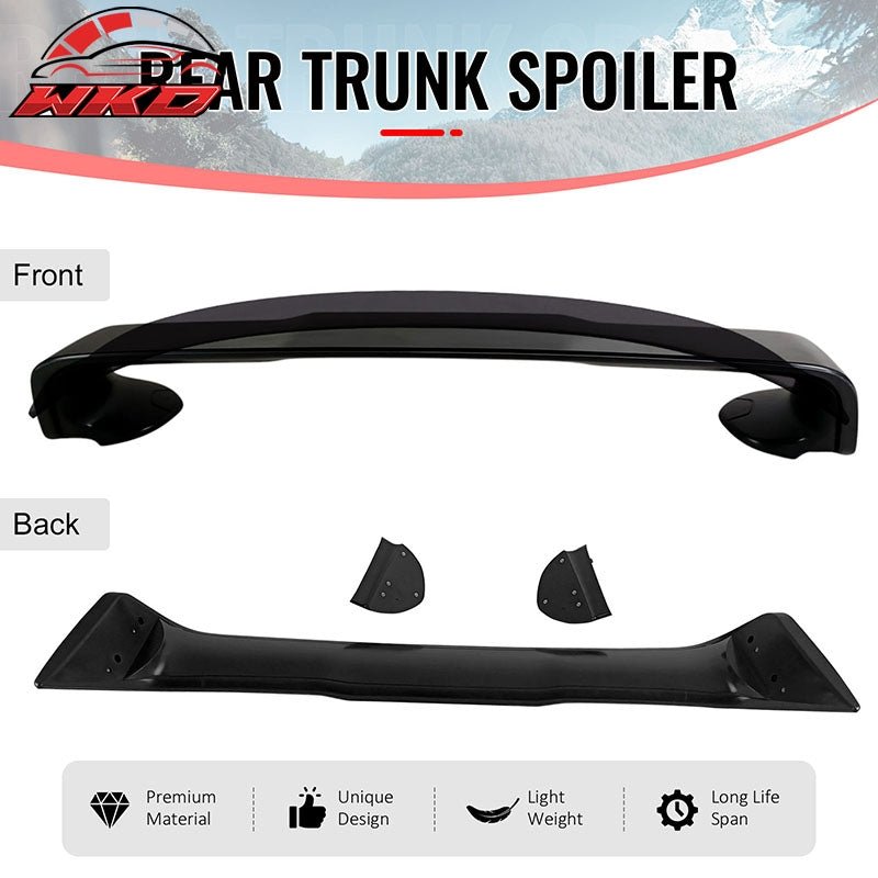Fits 08-17 Mitsubishi Lancer Evolution X EVO Style Rear Trunk Spoiler Unpainted