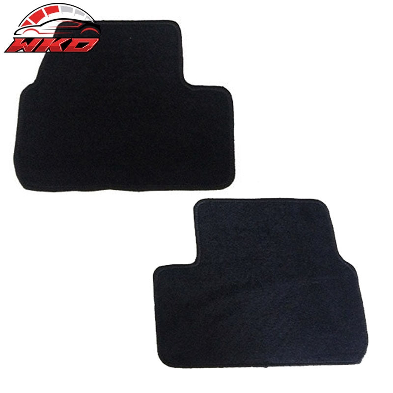 Fits 08-17 Mitsubishi Lancer Nylon Black Floor Mats Non-Slip Auto Carpets 4PC