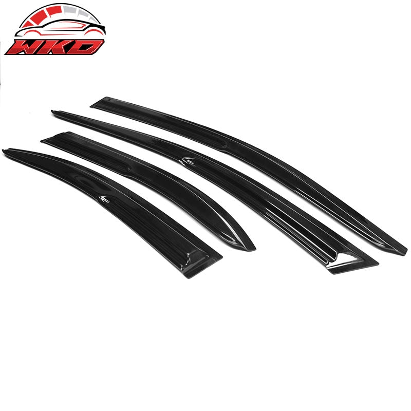 Wholesale 08-17 Mitsubishi Lancer EVO Mugen Style Window Visor Sun Rain Deflector 4PC