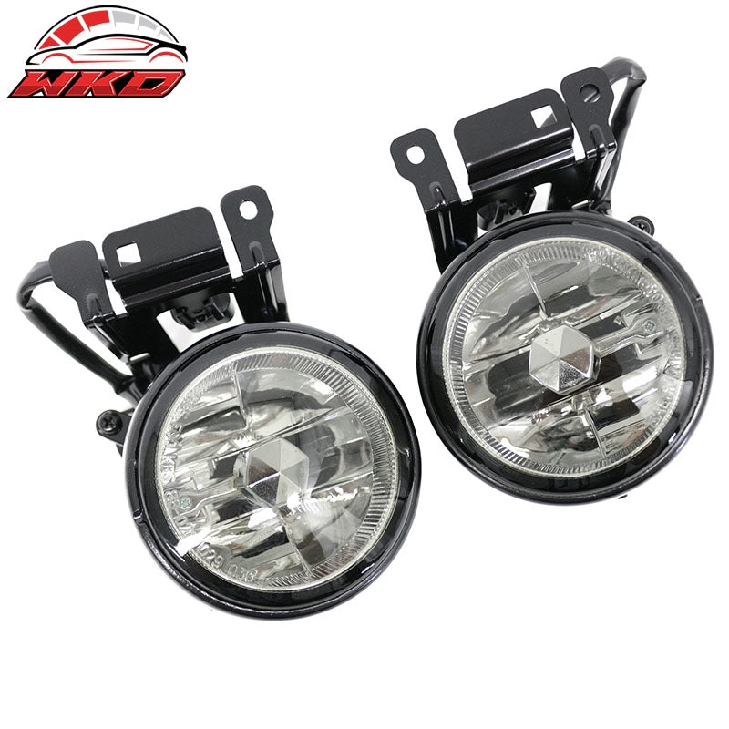 Wholesale 00-04 Mitsubishi Montero Sport Front Bumper Fog Lights Lamps Smoke Lens - Wikond Auto