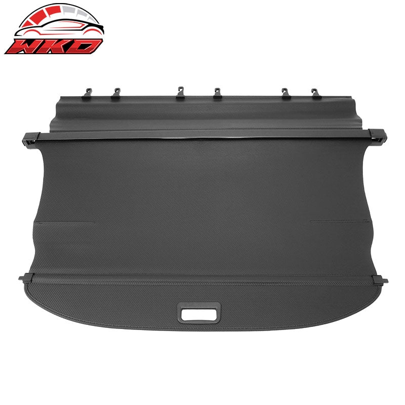 Fits 22-26 Mitsubishi Outlander&PHEV Carbon Fiber Texture Cargo Cover+Trunk Mat