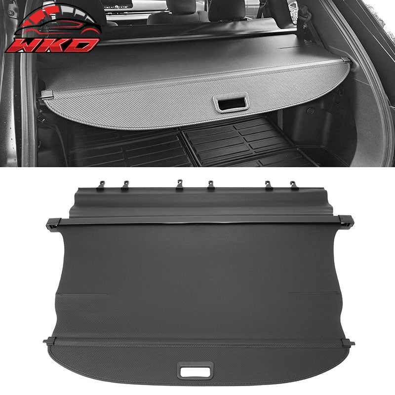 Wholesale 22-26 Mitsubishi Outlander & PHEV Rear Cargo Cover Carbon Fiber Texture - Wikond Auto