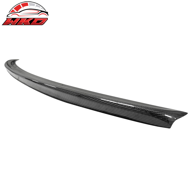 Fits 08-15 Mitsubishi Lancer EVO MR Style Matte Carbon Fiber Rear Trunk Spoiler