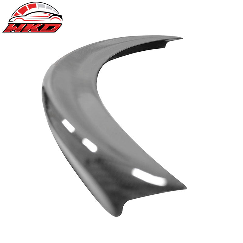 Fits 08-15 Mitsubishi Lancer EVO MR Style Matte Carbon Fiber Rear Trunk Spoiler