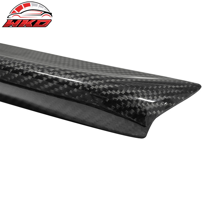 Fits 08-15 Mitsubishi Lancer EVO MR Style Matte Carbon Fiber Rear Trunk Spoiler