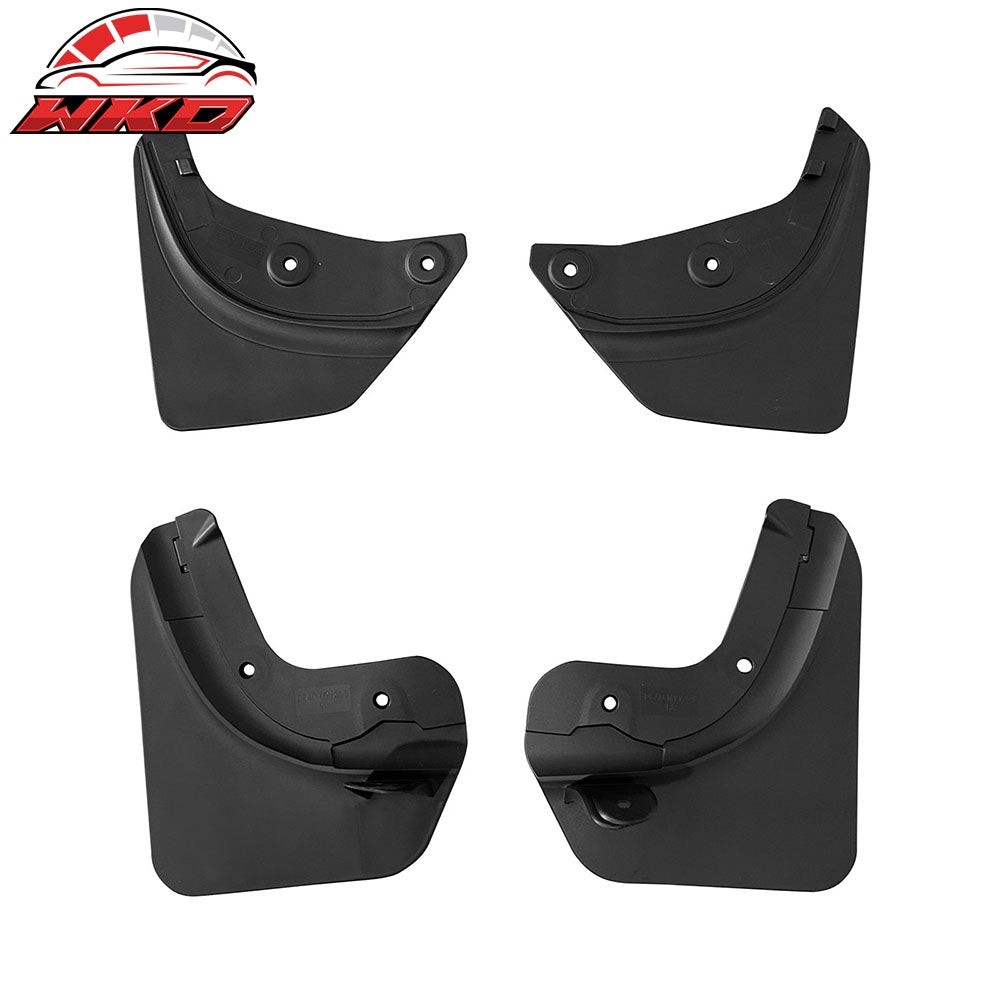 2020-24 Tesla Model Y OE Style Mud Guards Splash Flaps Fender Black TPE 4PCS | Wholesale Default Title - Wikond Auto