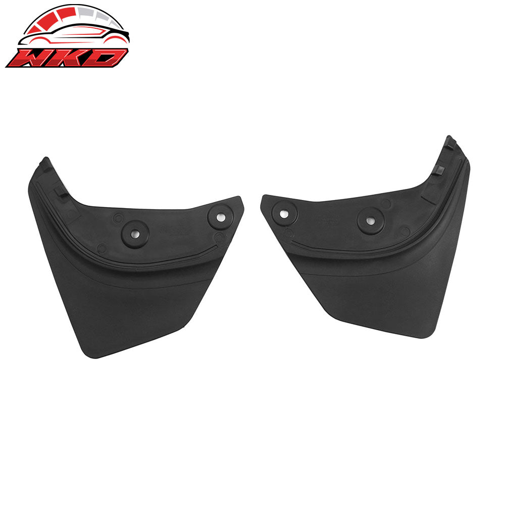 Fits 20-24 Tesla Model Y OE Style Mud Guards Splash Flaps Fender Black TPE 4PCS