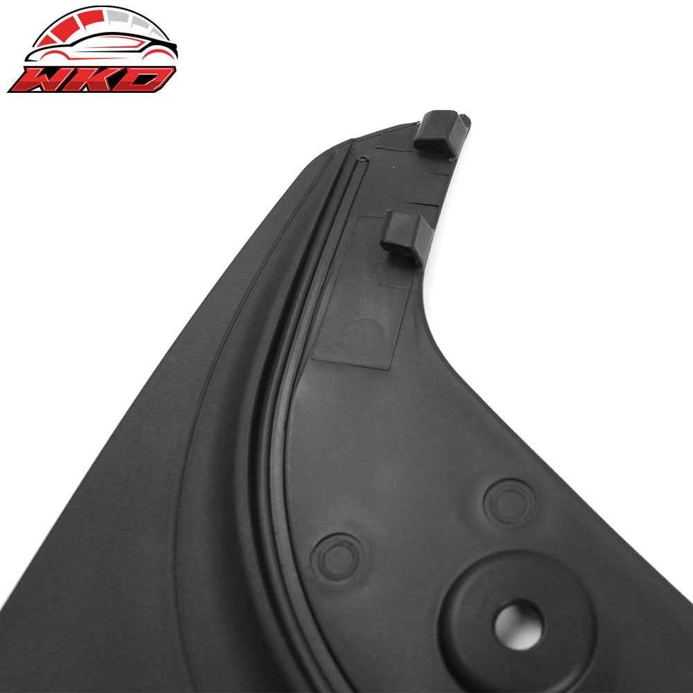 Fits 20-24 Tesla Model Y OE Style Mud Guards Splash Flaps Fender Black TPE 4PCS