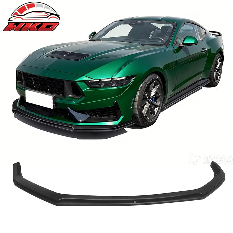 Wholesale 24-26 Ford Mustang S650 Performance Ikon Style Front Bumper Lip Matte Black
