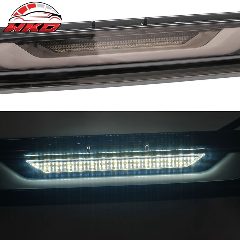 Fits 15-23 Mustang Dark Horse Rear Bumper +Speed Diffuser +GT-V Light +Reflector