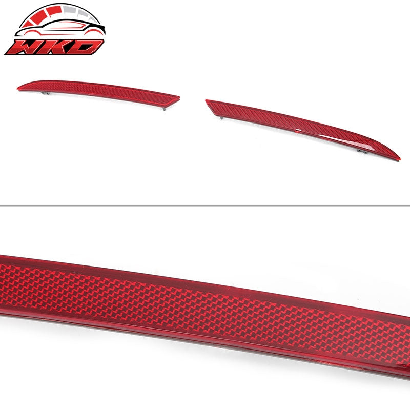 Fits 15-23 Mustang Dark Horse Rear Bumper +Speed Diffuser +GT-V Light +Reflector