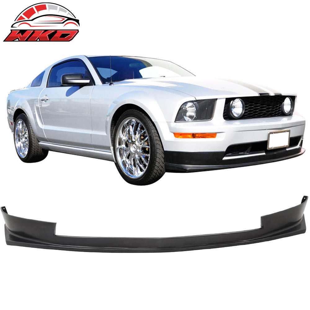 Fits 05-09 Ford Mustang V8 2Dr Type Sport Front Bumper Lip Spoiler - PU