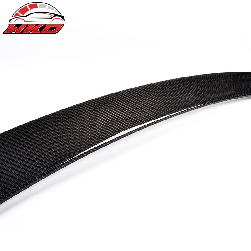 Fits 15-23 Ford Mustang GT350R Style Trunk Spoiler Wing - Matte Carbon Fiber