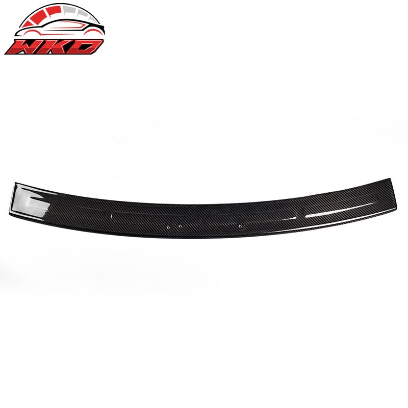 Fits 15-23 Ford Mustang GT350R Style Trunk Spoiler Wing - Matte Carbon Fiber