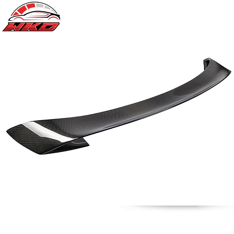 Fits 15-23 Ford Mustang GT350R Style Trunk Spoiler Wing - Matte Carbon Fiber