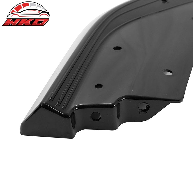 Fits 21-23 Ford Mustang Mach 1 Handling Package Front Bumper Lip Gloss Black PP