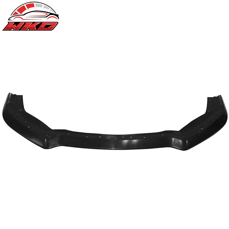 Fits 21-23 Mustang Mach 1 Handling Package Style Front Bumper Lip Matte Black PP