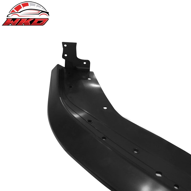 Fits 21-23 Mustang Mach 1 Handling Package Style Front Bumper Lip Matte Black PP