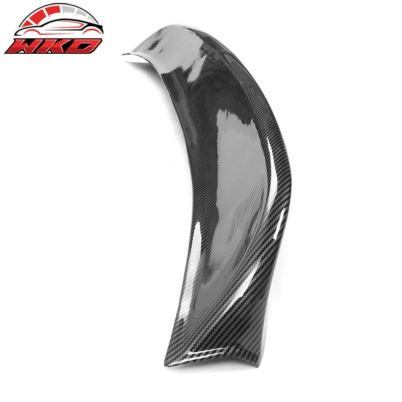 Fits 21-26 Ford Mustang Mach-E Duckbill Rear Trunk Spoiler PP Carbon Fiber Print