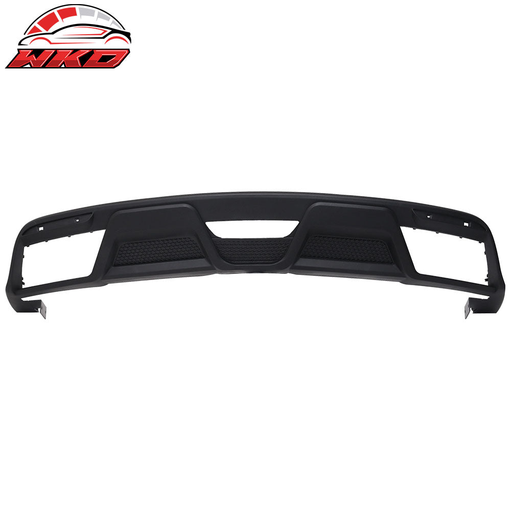 Fits 15-17 Mustang GT350 Style Rear Bumper Diffuser Kit for Premium Trim - PP