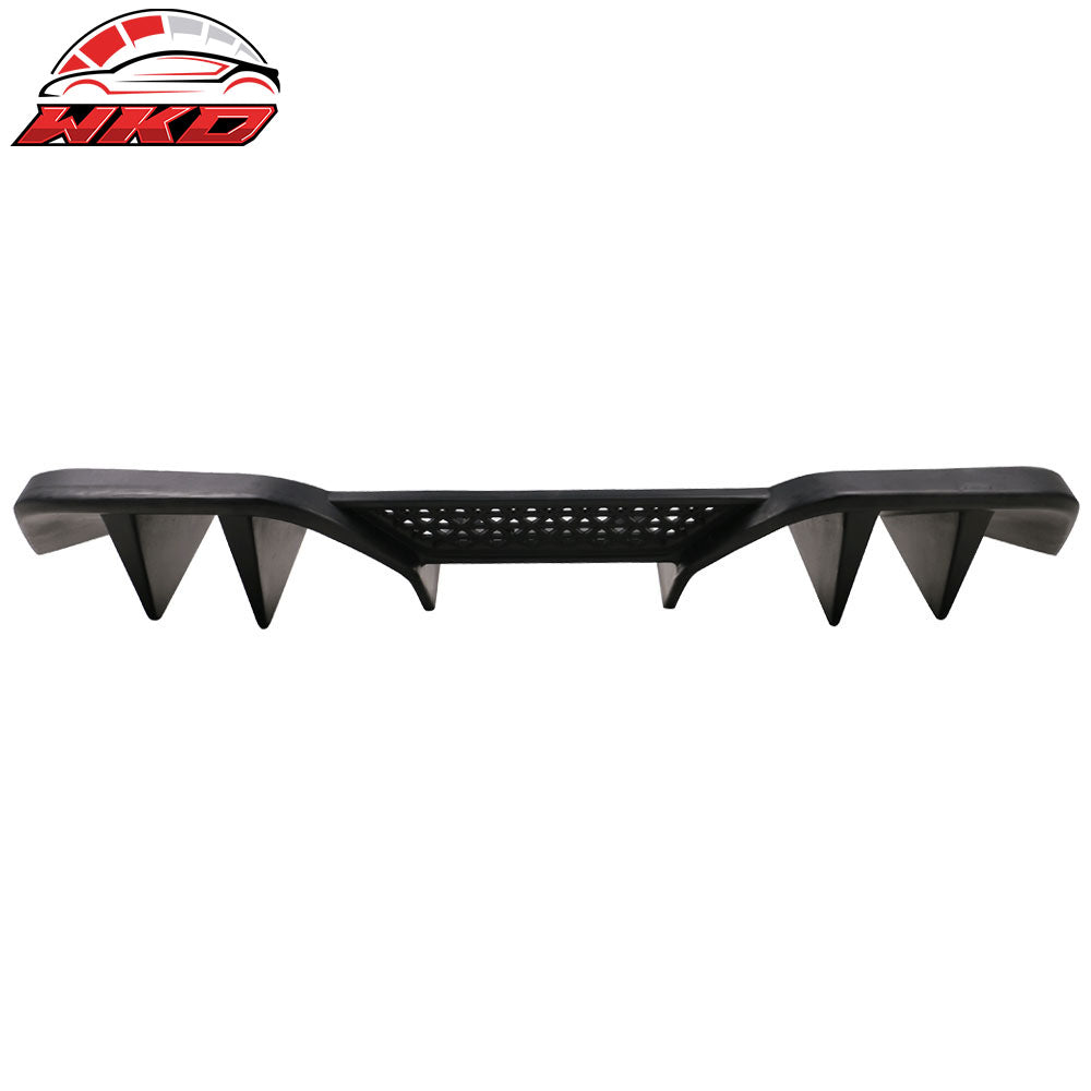 Fits 15-17 Ford Mustang R-Spec V2 Style Rear Bumper Diffuser Lower Valance Lip