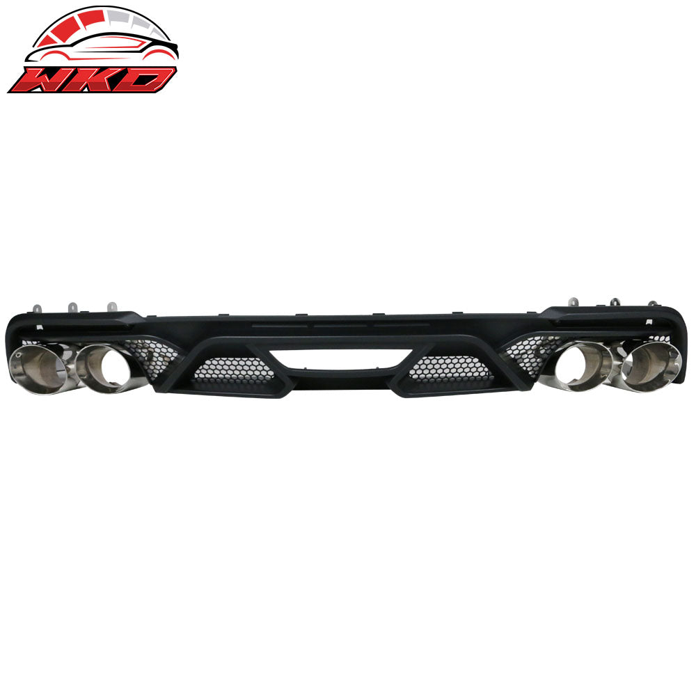 Wholesale 18-23 Ford Mustang GT500 Style Rear Diffuser Bumper Lip Spoiler - PP