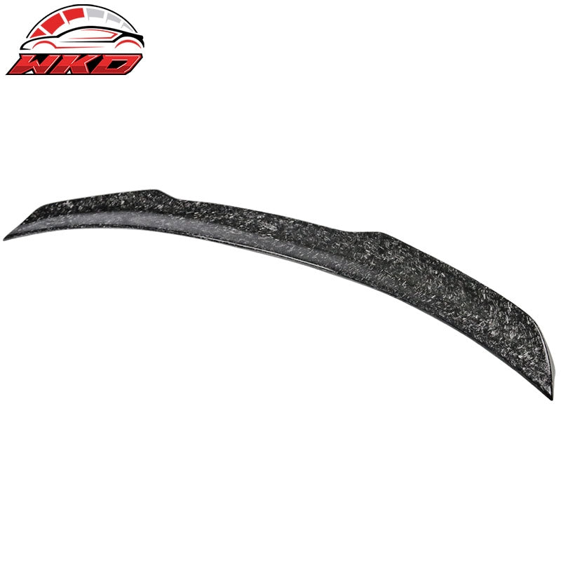 Fits 15-23 Ford Mustang S550 V Forged Carbon Fiber Trunk Spoiler