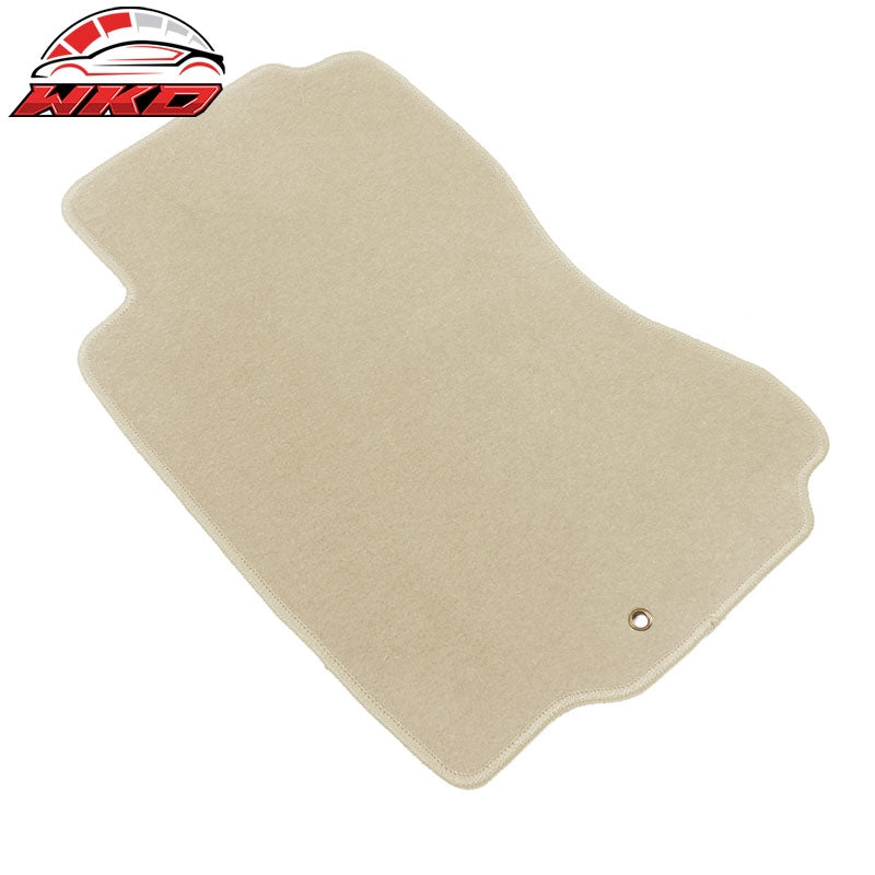 Fits 90-96 Nissan 300ZX Car Beige Floor Mats Liner 1st 2nd Row Carpet Nylon 4PC