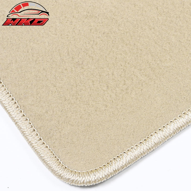 Fits 03-09 Nissan 350Z Floor Mats Liner Nylon Beige Non-Slip Auto Carpets 2PC