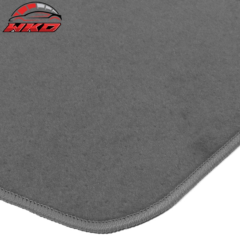 Fits 03-09 Nissan 350Z Floor Mats Liner Nylon Grey Non-Slip Auto Carpets 2PC