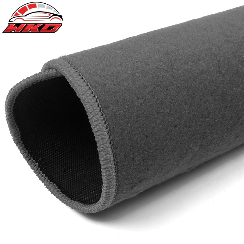 Fits 03-09 Nissan 350Z Floor Mats Liner Nylon Grey Non-Slip Auto Carpets 2PC